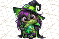Neon Night Frights PNG Halloween Clipart Product Image 4