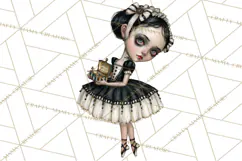 Spooky Kids PNG, Vintage Halloween Clipart Product Image 2