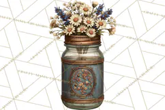 Whimsical Farmhouse Furniture Clipart PNG Product Image 2