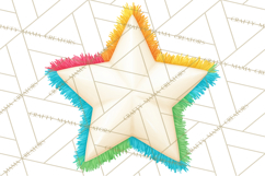 Birthday Party Clipart, Bright Celebration Decorations PNG Product Image 2