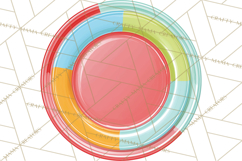 Birthday Party Clipart, Bright Celebration Decorations PNG Product Image 5