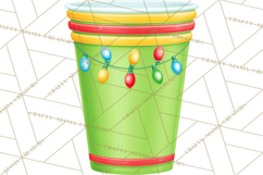 Birthday Party Clipart, Bright Celebration Decorations PNG Product Image 3