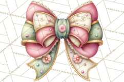 Easter Props Clipart PNG, Cute Easter Icons, Eggs Baskets Product Image 5