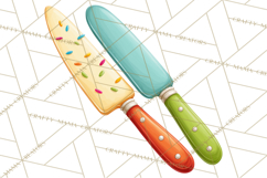 Birthday Party Clipart, Bright Celebration Decorations PNG Product Image 3