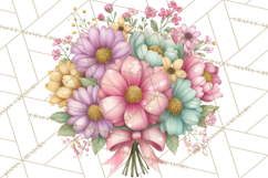 Easter Props Clipart PNG, Cute Easter Icons, Eggs Baskets Product Image 5