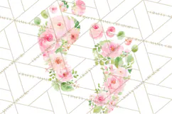 Baby Shower Clipart, Floral Baby Footprints Clipart Png Product Image 3