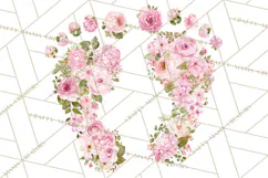 Baby Shower Clipart, Floral Baby Footprints Clipart Png Product Image 2