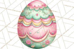 Easter Props Clipart PNG, Cute Easter Icons, Eggs Baskets Product Image 5