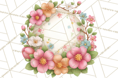 Easter Props Clipart PNG, Cute Easter Icons, Eggs Baskets Product Image 5