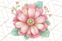 Easter Props Clipart PNG, Cute Easter Icons, Eggs Baskets Product Image 2