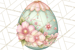 Easter Props Clipart PNG, Cute Easter Icons, Eggs Baskets Product Image 2