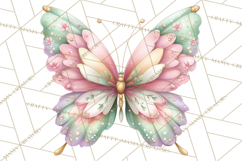 Easter Props Clipart PNG, Cute Easter Icons, Eggs Baskets Product Image 3