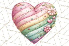 Easter Props Clipart PNG, Cute Easter Icons, Eggs Baskets Product Image 5