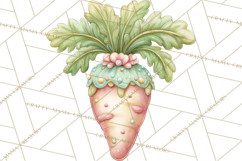 Easter Props Clipart PNG, Cute Easter Icons, Eggs Baskets Product Image 4