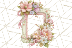 Pink Coquette Clipart, Girly Graden Decor Png, Feminine Product Image 4