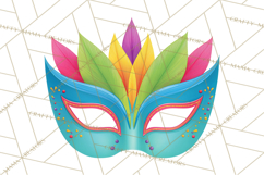 Birthday Party Clipart, Bright Celebration Decorations PNG Product Image 3