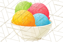 Birthday Party Clipart, Bright Celebration Decorations PNG Product Image 2