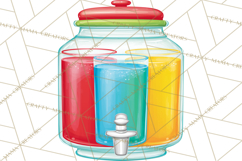 Birthday Party Clipart, Bright Celebration Decorations PNG Product Image 3