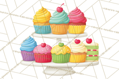 Birthday Party Clipart, Bright Celebration Decorations PNG Product Image 3