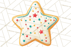 Birthday Party Clipart, Bright Celebration Decorations PNG Product Image 4