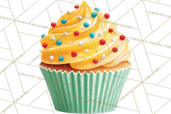 Birthday Party Clipart, Bright Celebration Decorations PNG Product Image 2