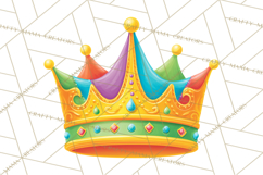 Birthday Party Clipart, Bright Celebration Decorations PNG Product Image 4