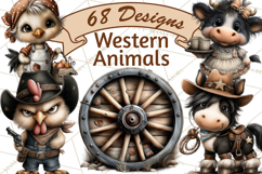 Western Animals Old West PNG Clipart Product Image 1