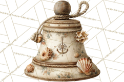 Rustic Nautical Lost Treasure Pirate Clipart PNG Product Image 2