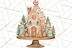 Vintage Christmas Decorative Elements PNG Clipart Product Image 5