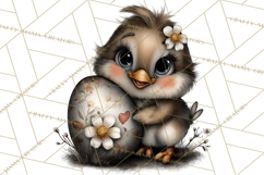 Western Easter Animals Clipart Cowboy Bunny Farm PNG Product Image 2