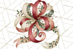 Vintage Christmas Decorative Elements PNG Clipart Product Image 4