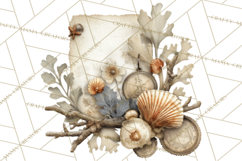 Rustic Nautical Lost Treasure Pirate Clipart PNG Product Image 3