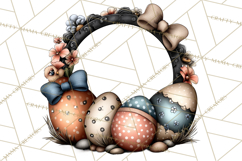 Western Easter Animals Clipart Cowboy Bunny Farm PNG Product Image 2