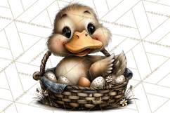 Western Easter Animals Clipart Cowboy Bunny Farm PNG Product Image 5