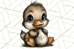 Western Easter Animals Clipart Cowboy Bunny Farm PNG Product Image 4