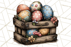 Western Easter Animals Clipart Cowboy Bunny Farm PNG Product Image 5