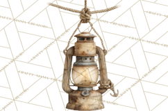 Rustic Nautical Lost Treasure Pirate Clipart PNG Product Image 2