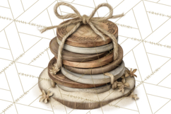 Rustic Nautical Lost Treasure Pirate Clipart PNG Product Image 4