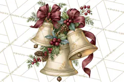 Vintage Christmas Decorative Elements PNG Clipart Product Image 5