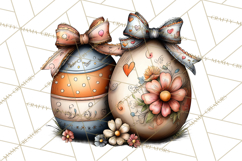 Western Easter Animals Clipart Cowboy Bunny Farm PNG Product Image 2