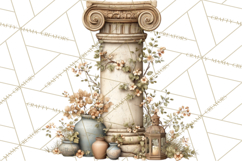 Ancient Greece Clipart Greek Aesthetic Mediterranean Product Image 3