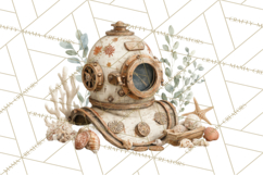 Rustic Nautical Lost Treasure Pirate Clipart PNG Product Image 2