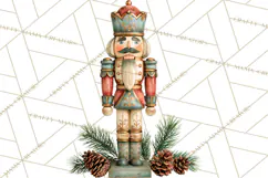 Vintage Christmas Decorative Elements PNG Clipart Product Image 3