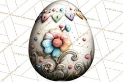 Western Easter Animals Clipart Cowboy Bunny Farm PNG Product Image 3