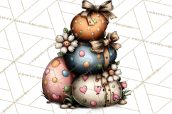 Western Easter Animals Clipart Cowboy Bunny Farm PNG Product Image 4