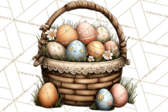 Western Easter Animals Clipart Cowboy Bunny Farm PNG Product Image 5
