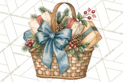 Vintage Christmas Decorative Elements PNG Clipart Product Image 4