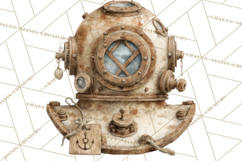 Rustic Nautical Lost Treasure Pirate Clipart PNG Product Image 3