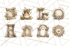 Ancient Greece Clipart Greek Aesthetic Mediterranean Product Image 4