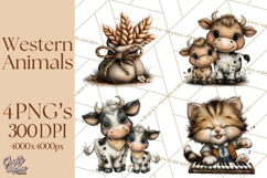 Western Animals Old West PNG Clipart Product Image 1